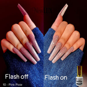 NewLUX Diamond Gel .5oz - #10 Pink Pixie