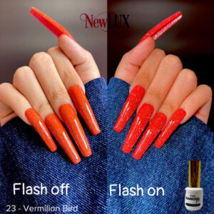 NewLUX Diamond Gel .5oz - #23 Vermilion Bird