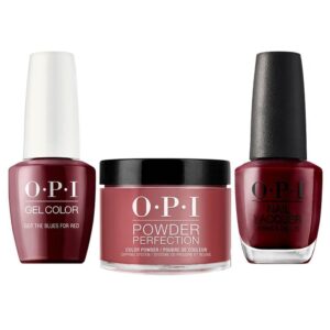 OPI Color - W52 Got the Blues For Red - Discontinued Color